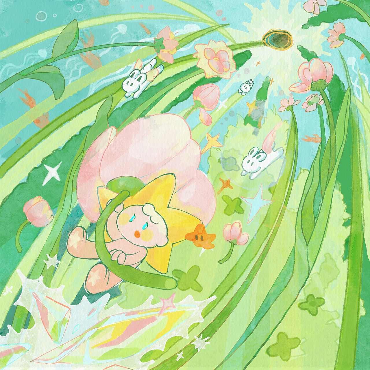 个人原创IP“星宝” | 双学位毕设~插画方向