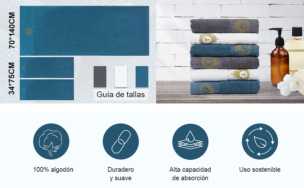 亚马逊毛巾主图A+（图ZMzQyMDE3ODA4） - 海报 - 站酷设计师陈PC17原创素材 - 站酷ZCOOL