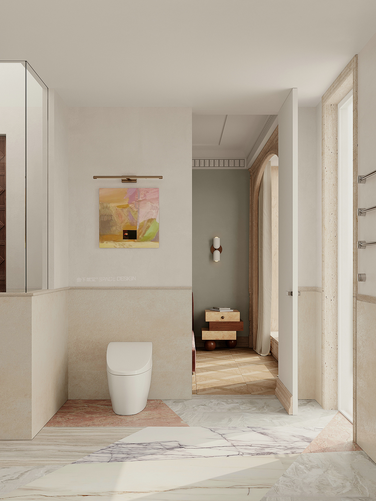 「 Main bathroom 主卫