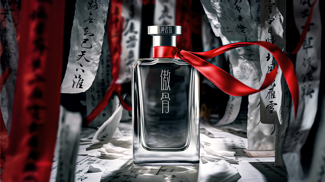 如果六神出香氛 国潮视觉 AI辅助创意（图ZMzU3OTk1NTM2） - 品牌 - 站酷设计师焕然视觉原创素材 - 站酷ZCOOL