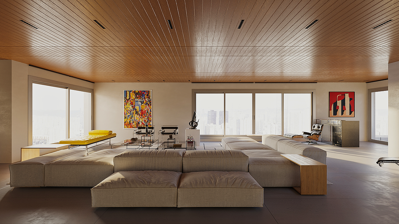 经典包豪斯风格大平层_oooooooooook-站酷zcool