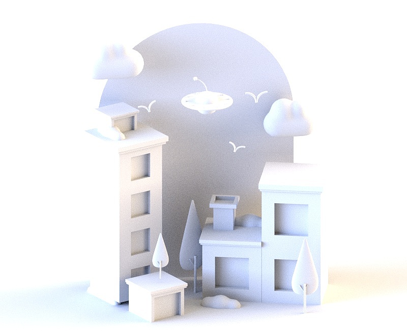 C4D建模（圖ZMzAzMTg3MDky） - 場景 - 站酷設(shè)計師至夢原創(chuàng)素材 - 站酷ZCOOL