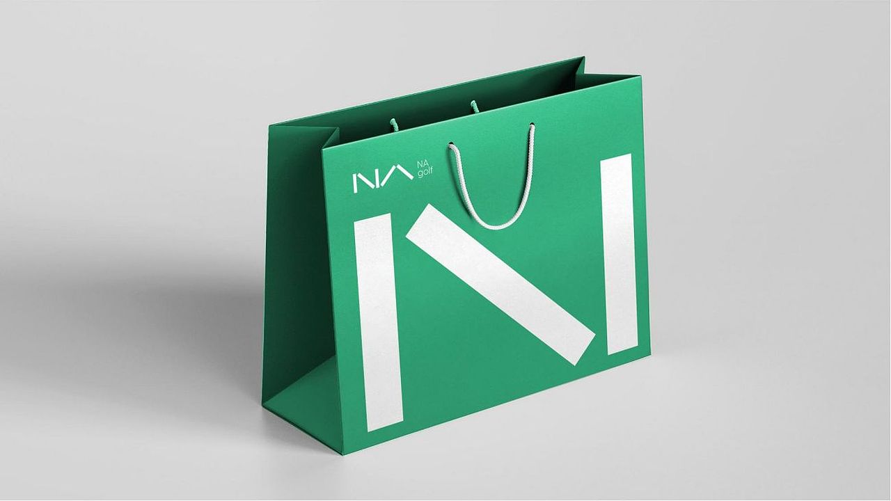 蕉兽案例 | NA:极简主义风格的高尔夫时尚品牌设计