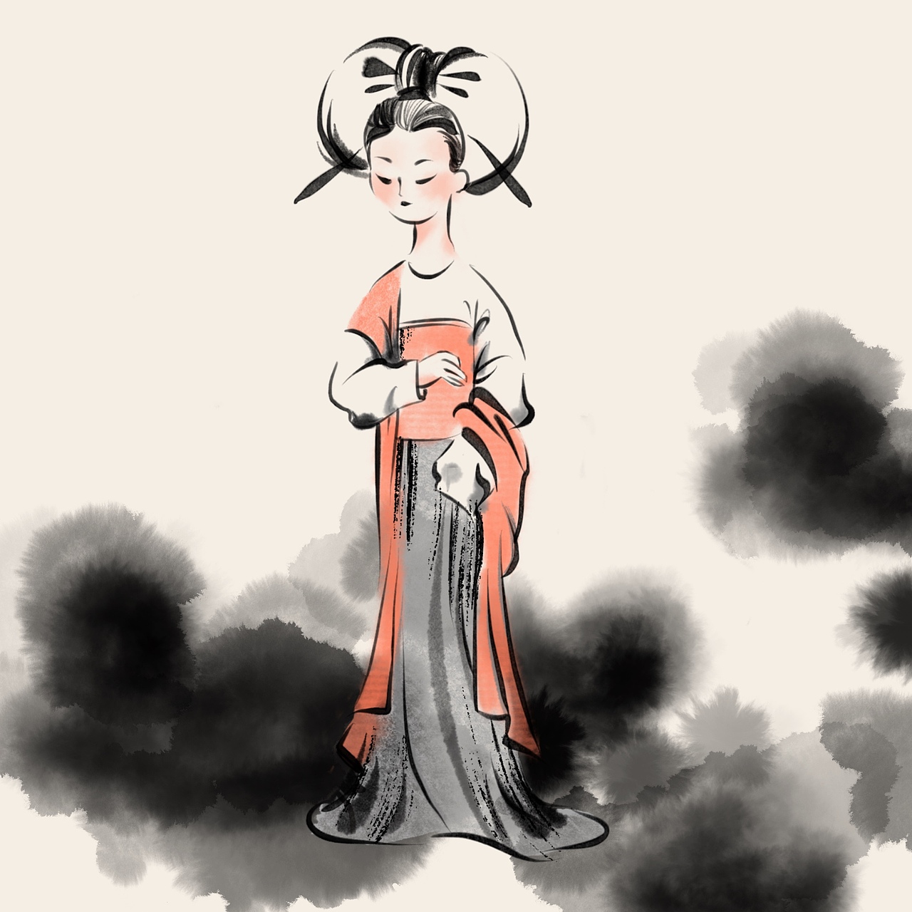 水墨写意国风打卡合集 参考装束复原