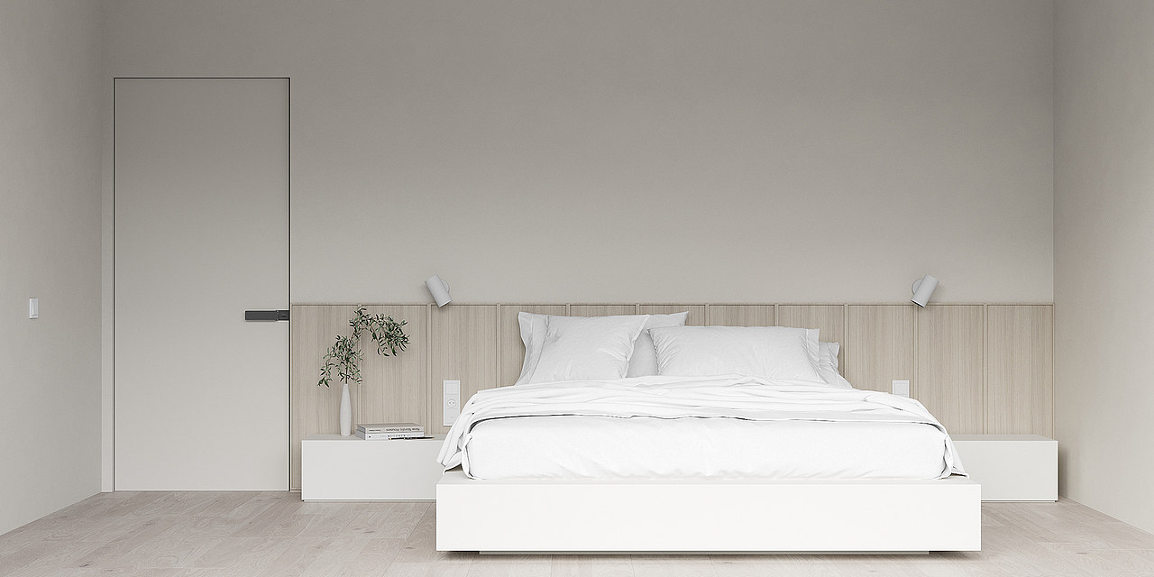 奶油风179㎡浅色系住宅设计 打造都市里的温馨岁月