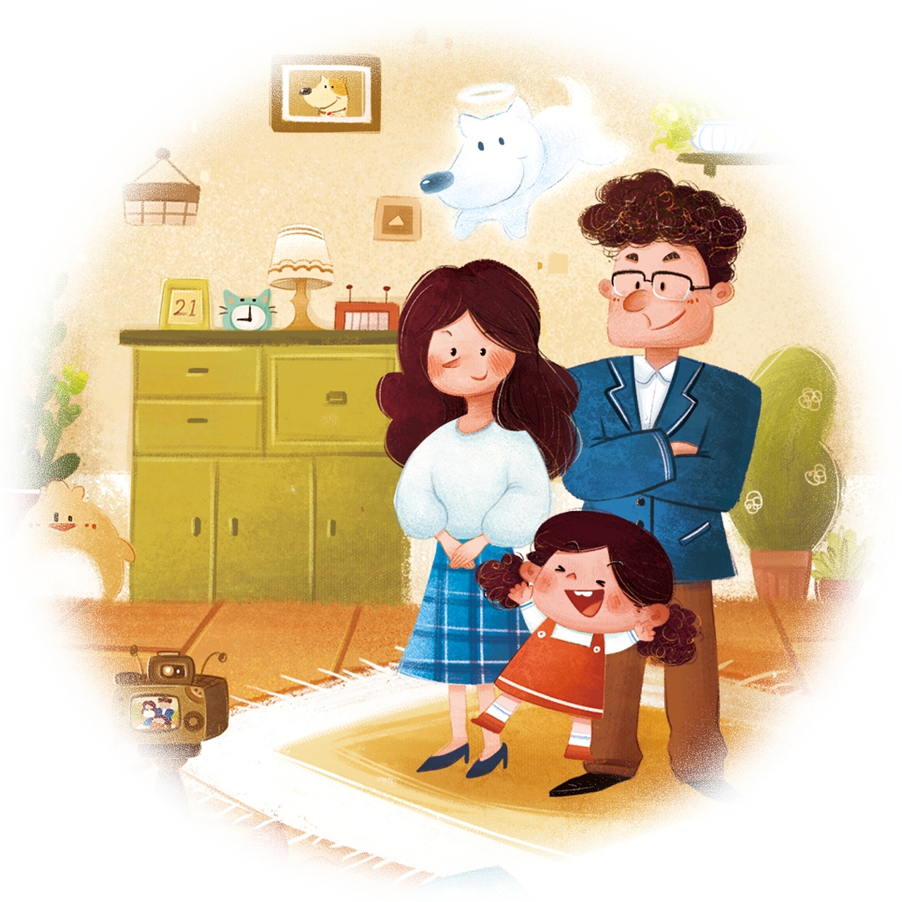 小狗变成了幽灵-儿童剧本海报