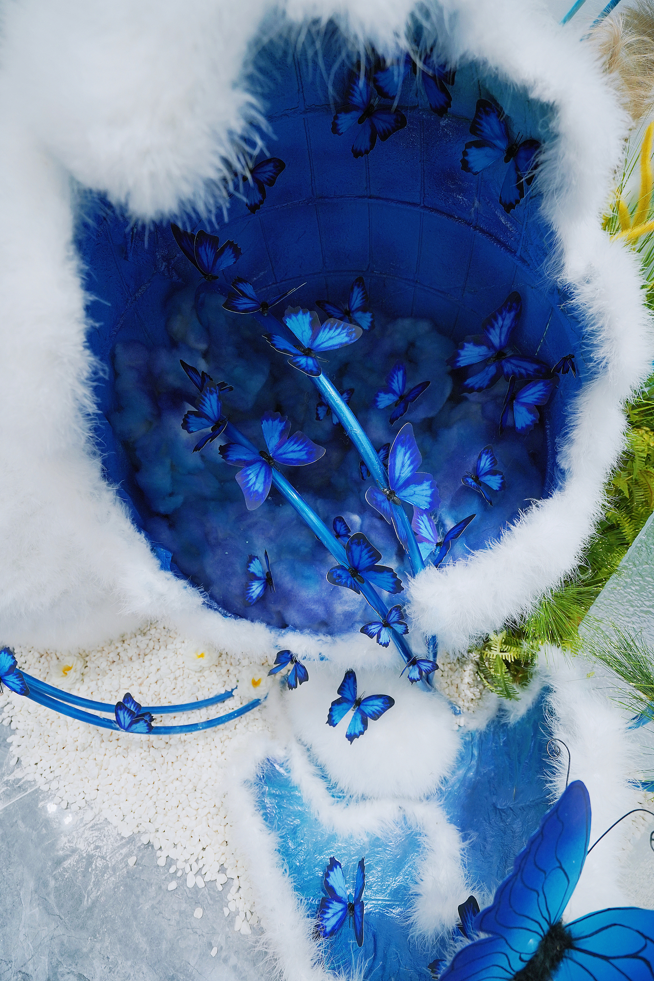 际华园-蝴蝶湾售楼部金蛋区艺术装置（图ZMzIwMTQwODAw） - 展陈设计 - 站酷设计师萌苏花艺原创素材 - 站酷ZCOOL