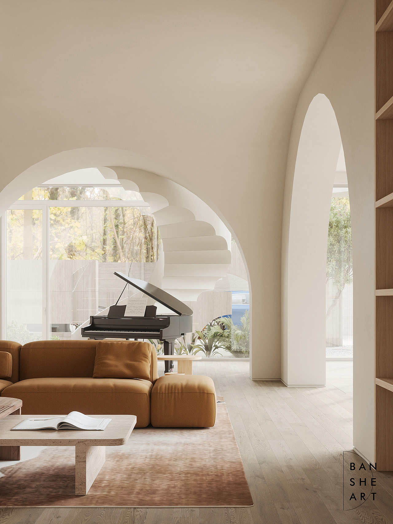 济南半舍空间设计|法式浪漫设计