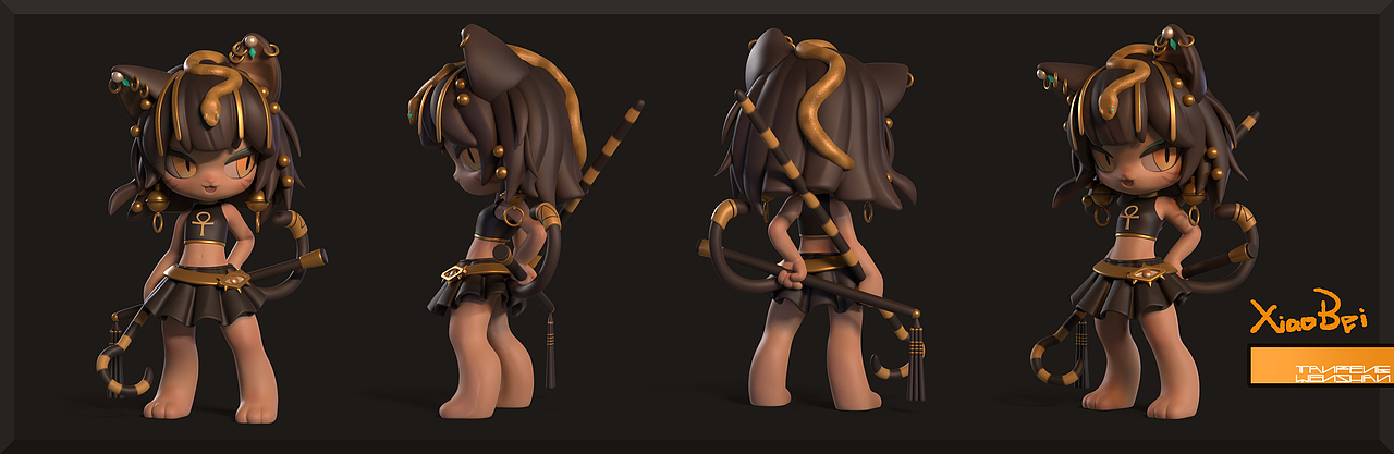 【客单展示】个人设定OC-小贝