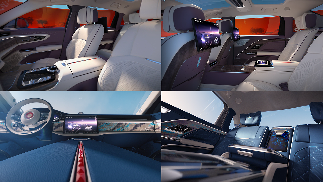 2024北京车展红旗国雅发车视频