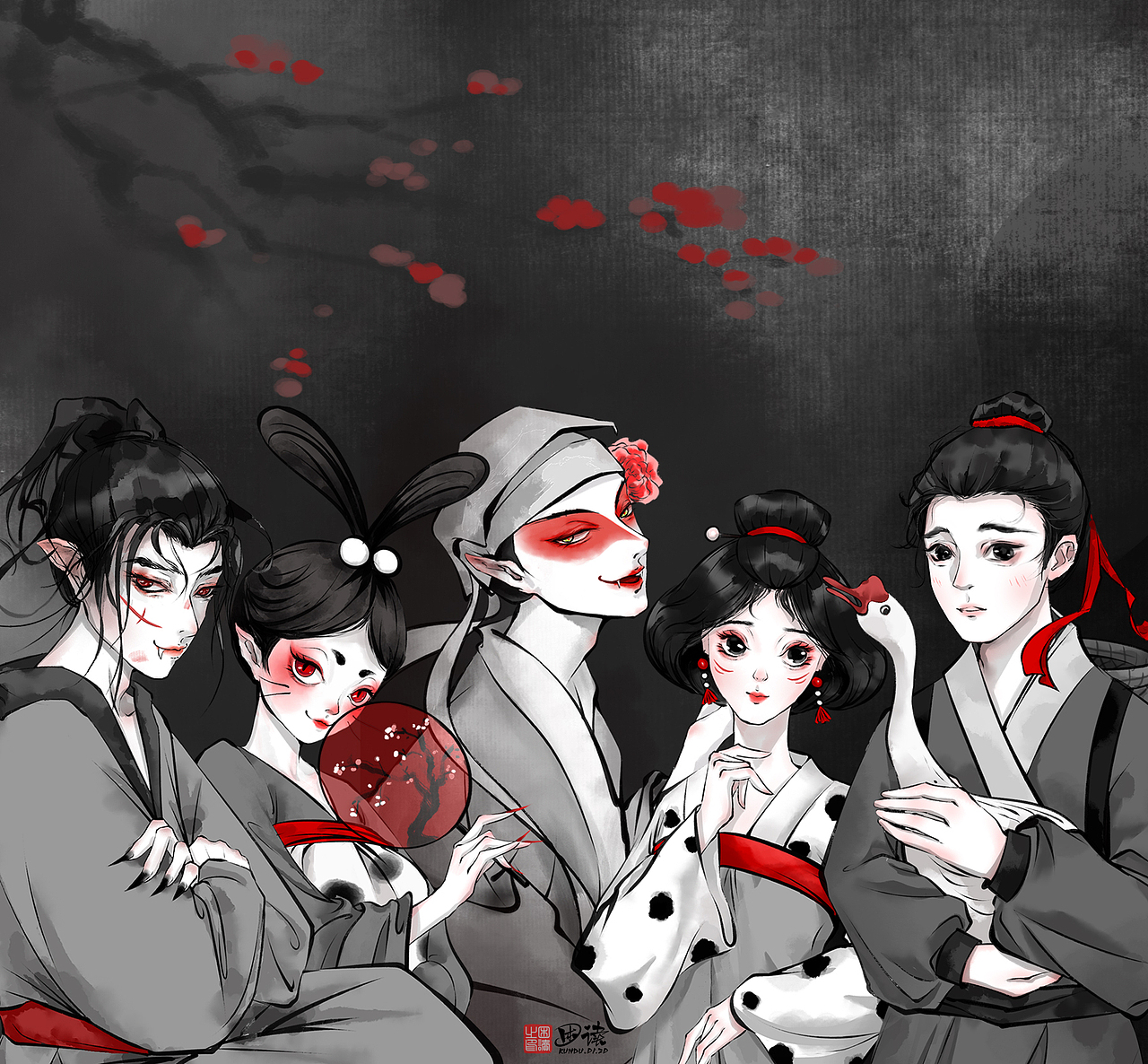 中国奇谭同人插画