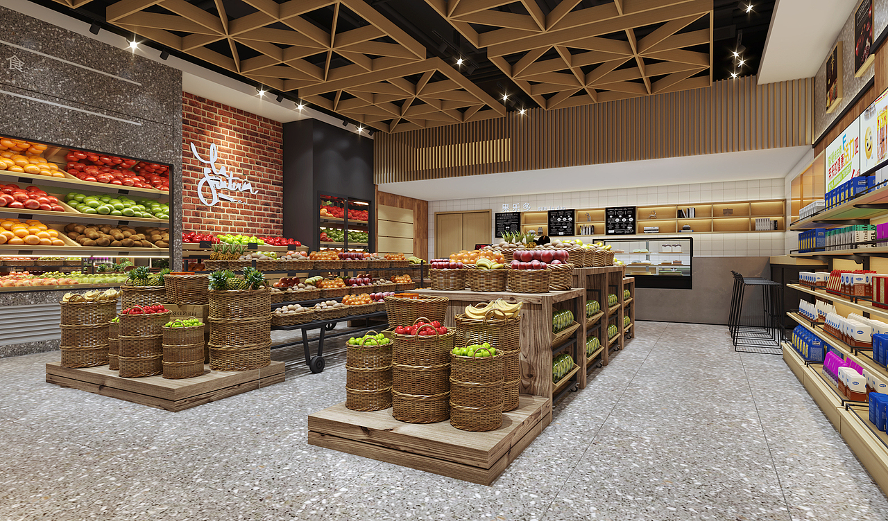 办公楼一整套效果图案例分享