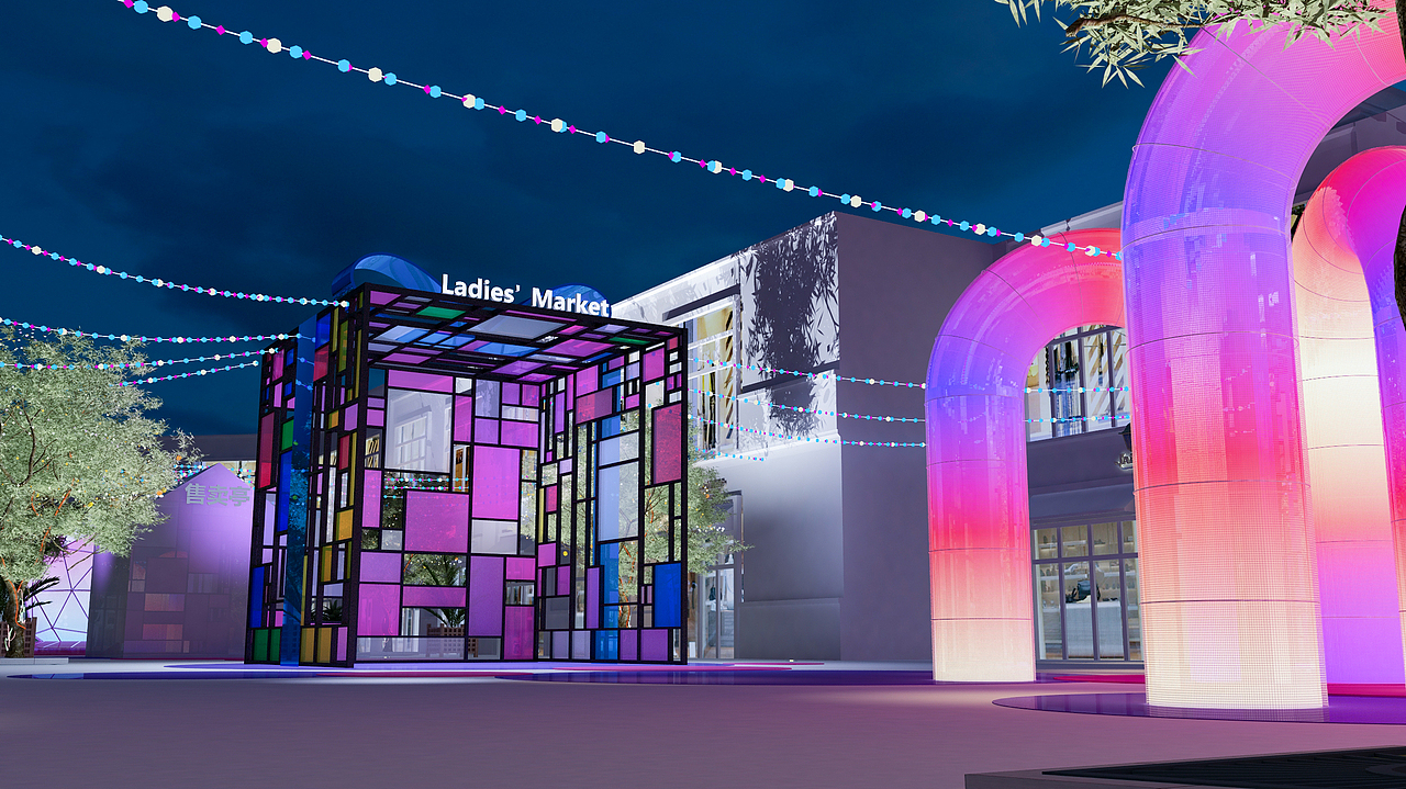 灯光亮化设计（图ZMzI3NTE4ODA4） - 展陈设计 - 站酷设计师云博文化传媒原创素材 - 站酷ZCOOL