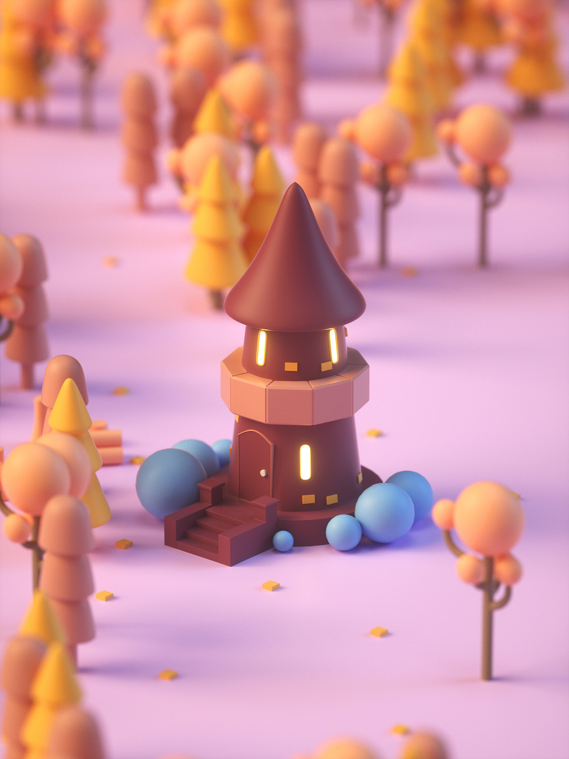 C4D静态场景建模渲染（图ZMzQ1Mzg0Njky） - 其他平面 - 站酷设计师全聚视觉设计原创素材 - 站酷ZCOOL