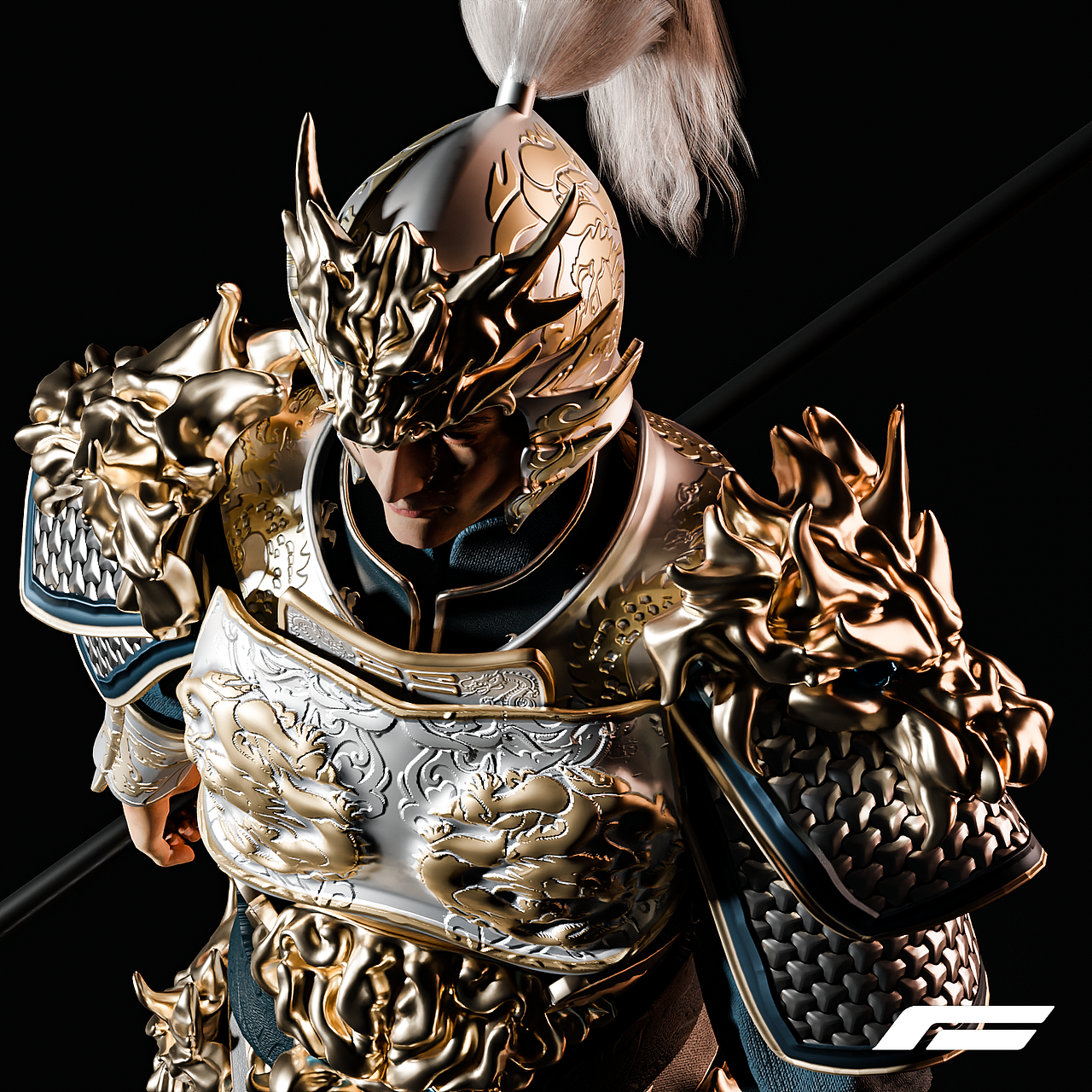 武将-写实古风角色（图ZMzEyNzc3NjQw） - 人物/生物 - 站酷设计师一虹视觉设计原创素材 - 站酷ZCOOL