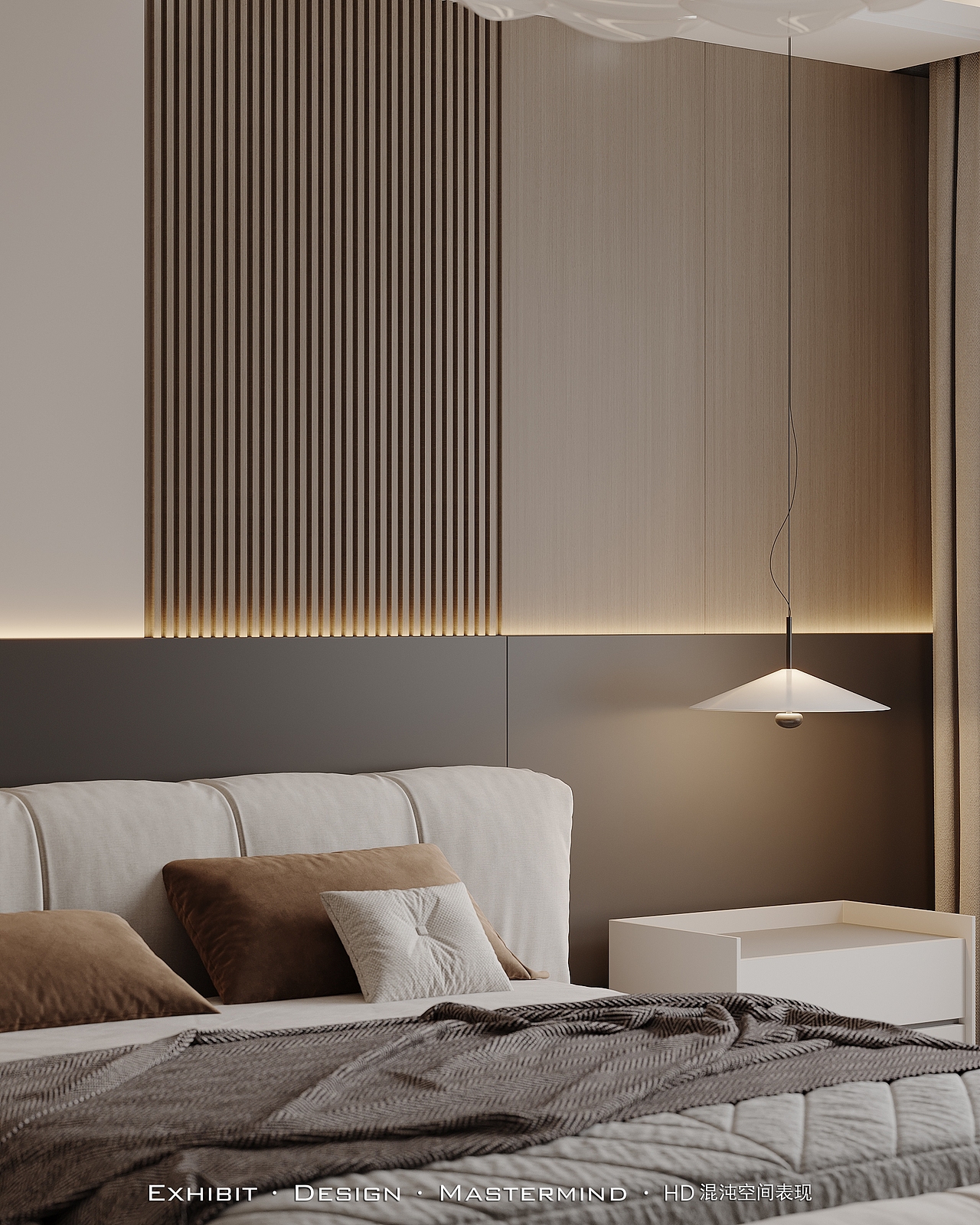 现代 简约风 客餐厅效果 X 混沌空间表现