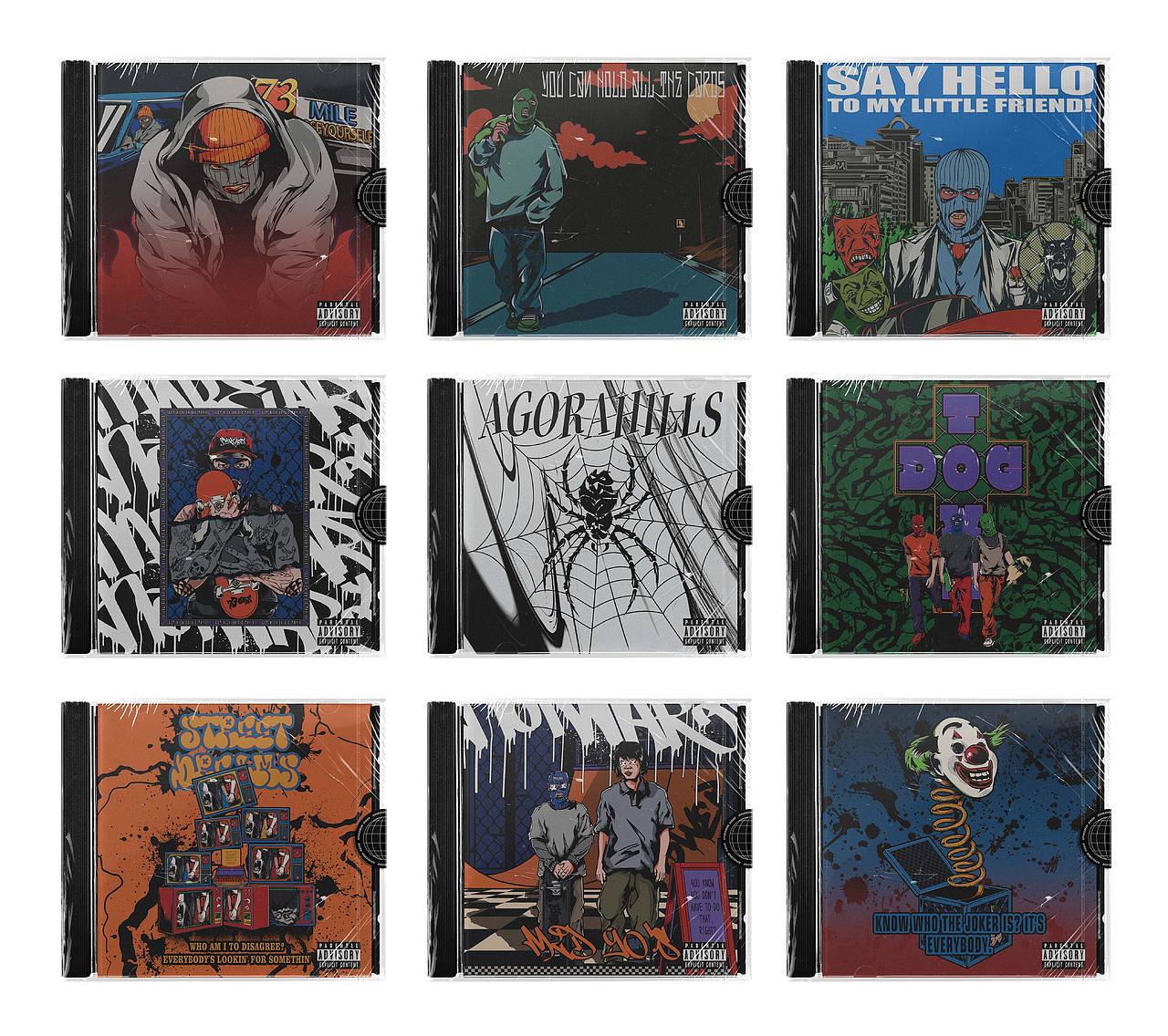 {SKATEBOARD插画}*2023