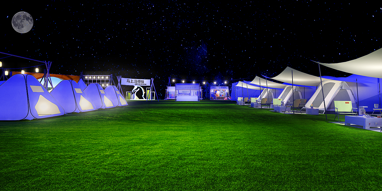 户外露营和马（图ZMzIwNDk1MDY4） - 建筑/空间 - 站酷设计师4yueniao原创素材 - 站酷ZCOOL