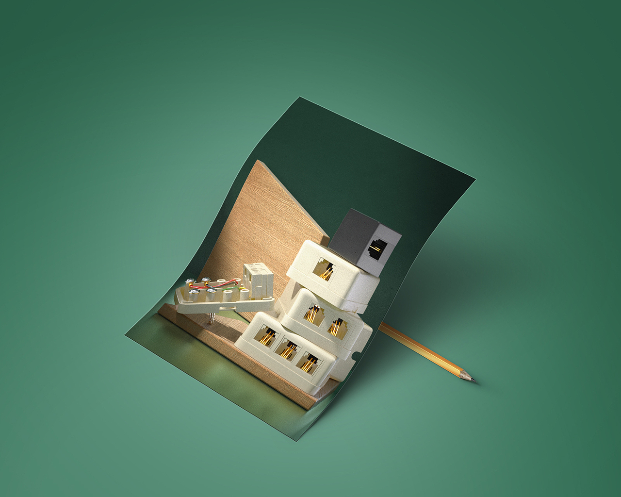 3C【网络通信分线器】详情系列