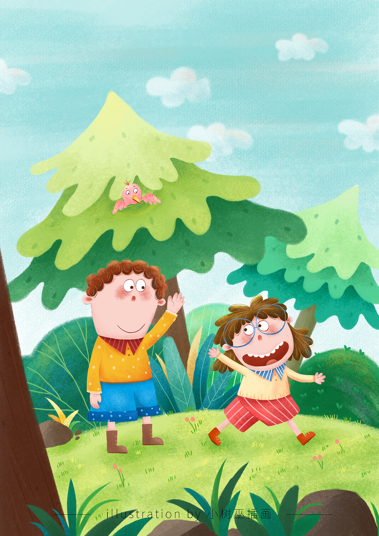 近期原创儿童插画合集