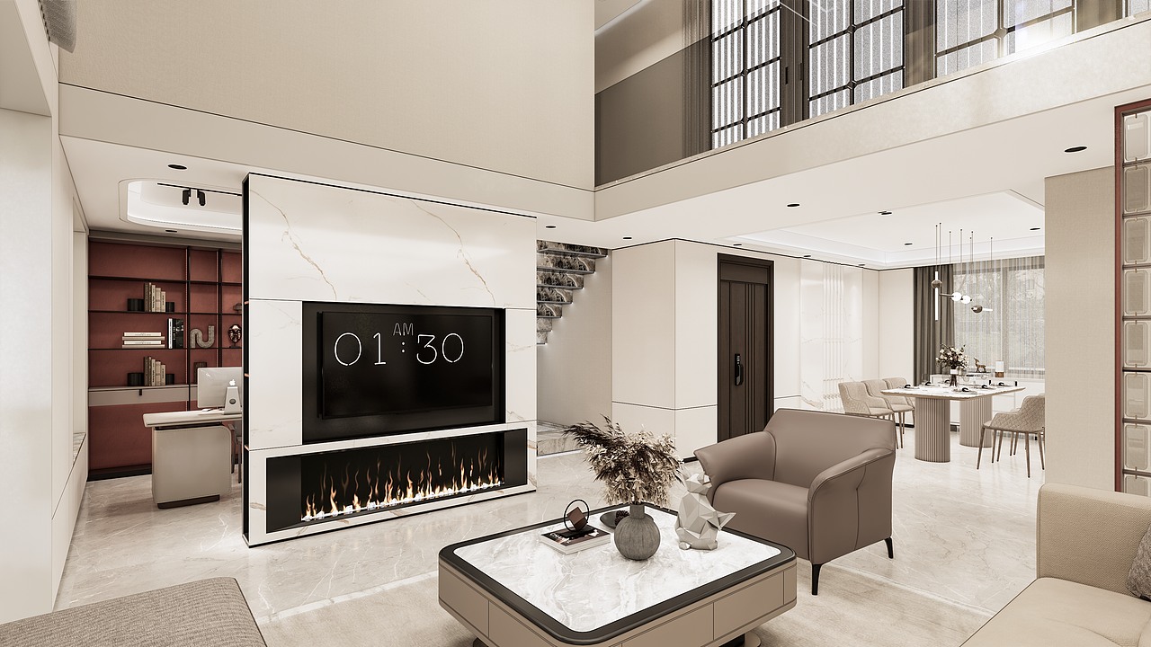 宋都悦宸府-300M2-顶跃（图ZMzQ0NTcxNTE2） - 家装设计 - 站酷设计师南京诠释建筑设计原创素材 - 站酷ZCOOL