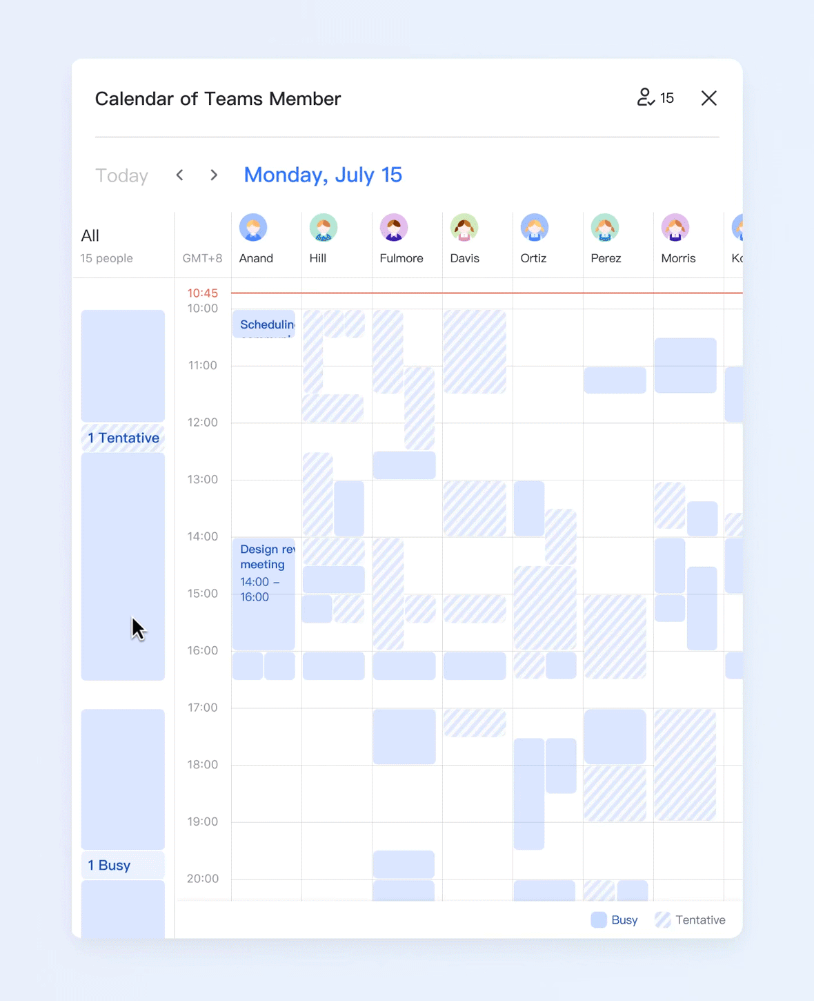 Calendar Concept Design：多人忙闲的热力图（图ZMzI2NDQyMjg0） - 动效设计 - 站酷设计师Kebot原创素材 - 站酷ZCOOL