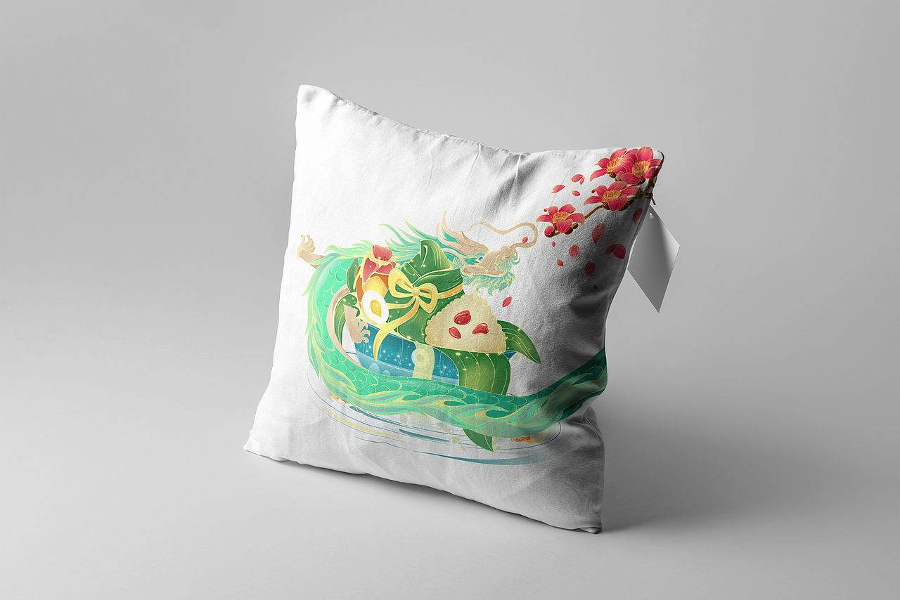 端午节主题插画——浓情端午（图ZMzAyNTk4MzYw） - 商业插画 - 站酷设计师线芽原创素材 - 站酷ZCOOL
