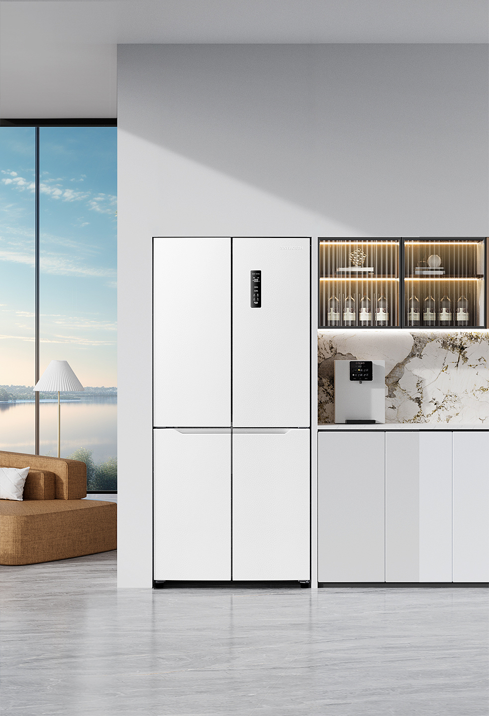 冰箱場景建模渲染（圖ZMzY2MzExMDg0） - 其他工業(yè)/產(chǎn)品 - 站酷設(shè)計師沒頭魚原創(chuàng)素材 - 站酷ZCOOL