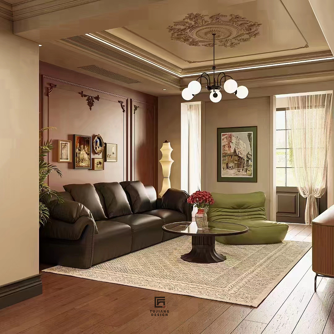 复古美式设计案例|终生浪漫的开始