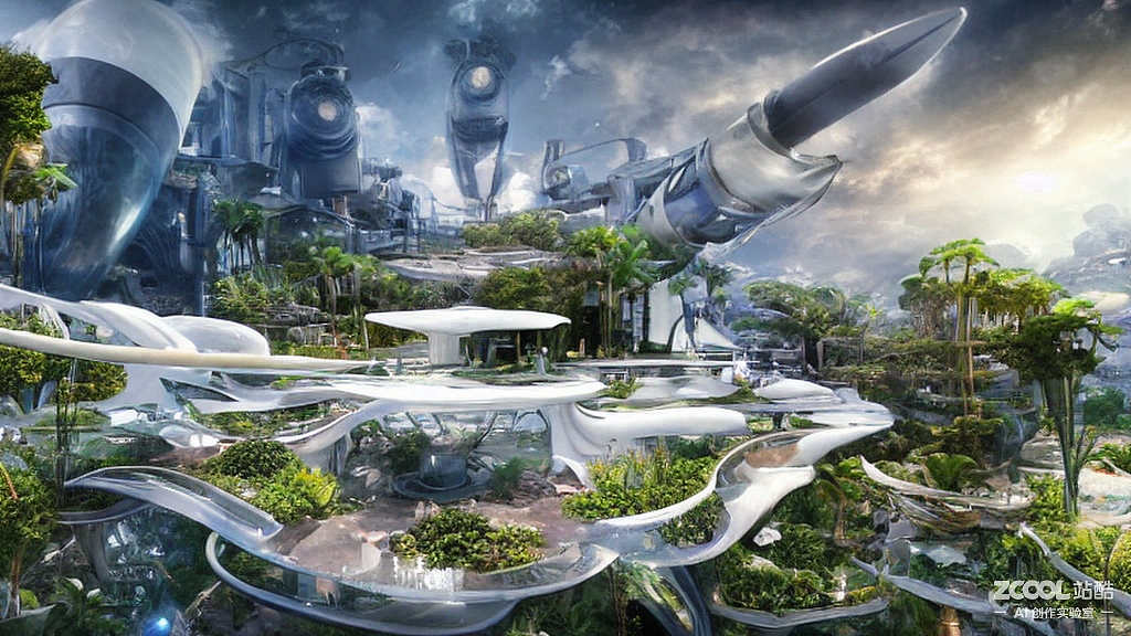 站酷ai【科技乌托邦】【精选版】