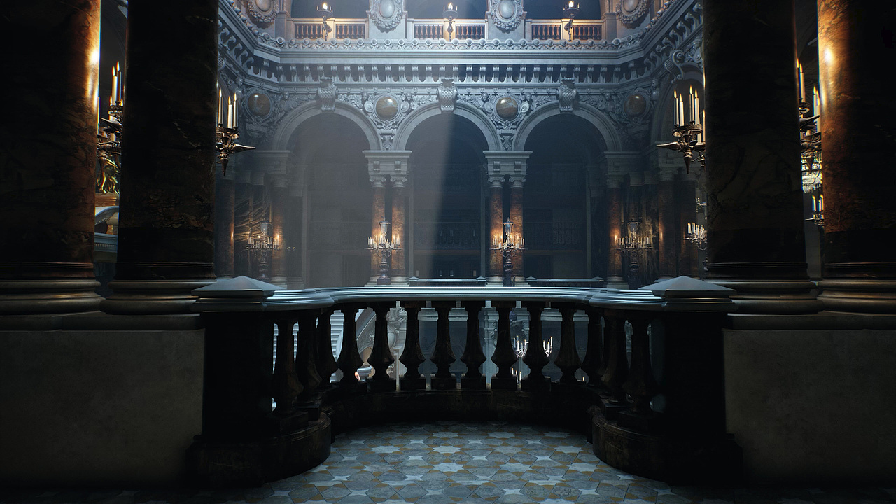 UE5 巴黎歌剧院 次时代游戏环境 | Demo下载