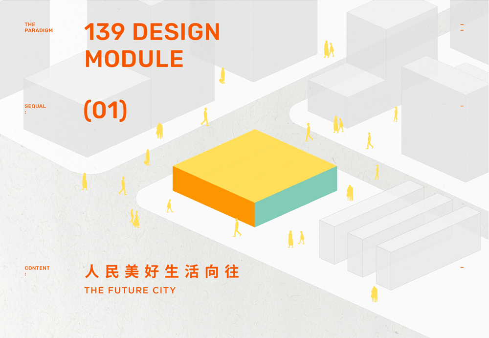 ▲「未来社区」一心三化九场景
<br><br>以鹿鸣滨水街区的三栋建筑为设计场所,峻佳设计以「微缩聚场」破题,年轻、趣味、多元为主要关键词。