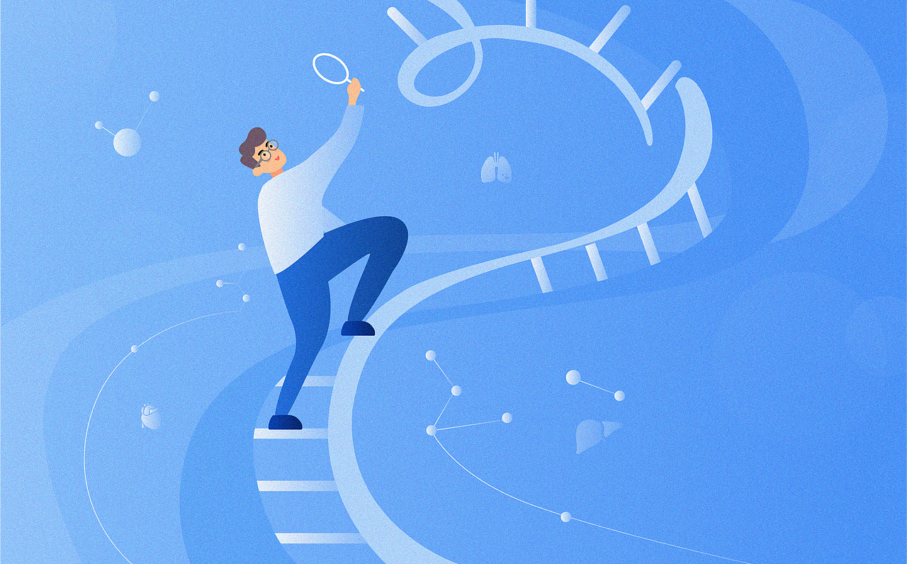 医疗插画（图ZMzA3NjE4NTg0） - 商业插画 - 站酷设计师小翠花花原创素材 - 站酷ZCOOL