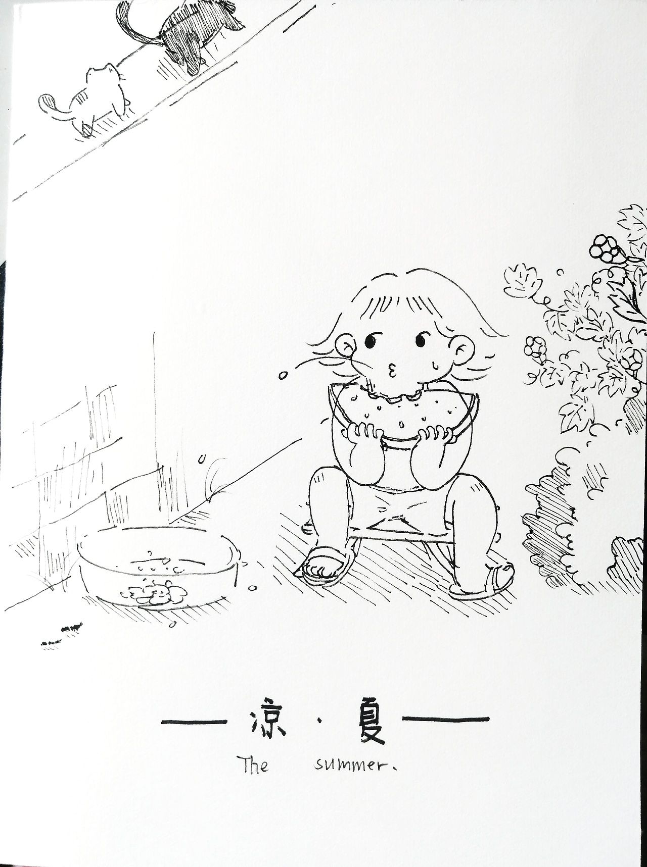 凉夏（图ZMzA3MjcwMTcy） - 创作习作 - 站酷设计师橘子糖浆原创素材 - 站酷ZCOOL