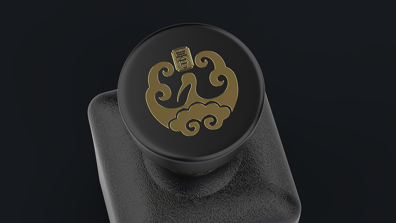 春之鹤酱香型白酒包装设计 | 原创 简约