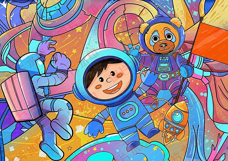 学生电脑绘画绘图作品信息素养活动作品制作设计2410