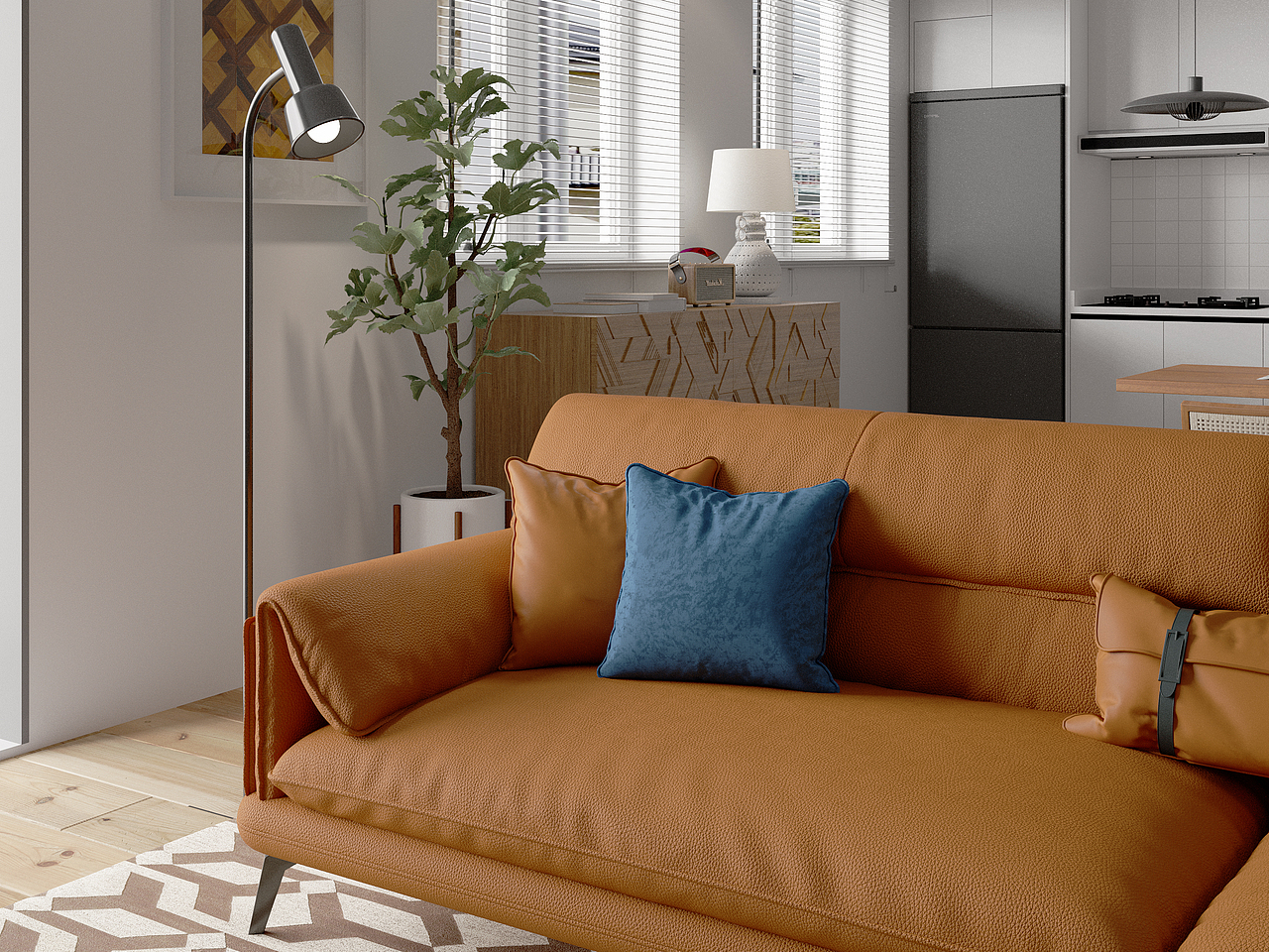 皮革沙發(fā)（圖ZMzU5NDQ4Njc2） - 產(chǎn)品 - 站酷設(shè)計師天蝎三維原創(chuàng)素材 - 站酷ZCOOL