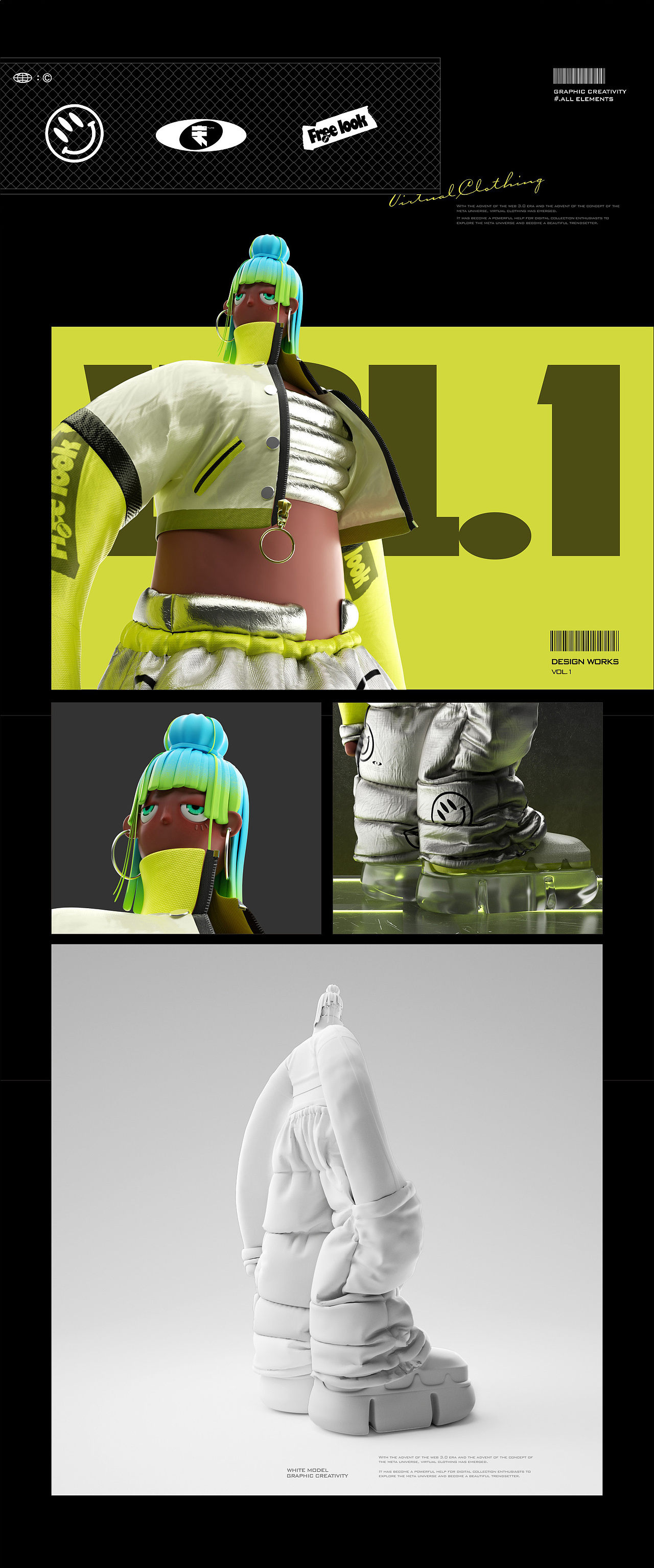 三维原创角色 / 虚拟服饰（图ZMzI5Njk2NTUy） - 人物/生物 - 站酷设计师王小羊der原创素材 - 站酷ZCOOL