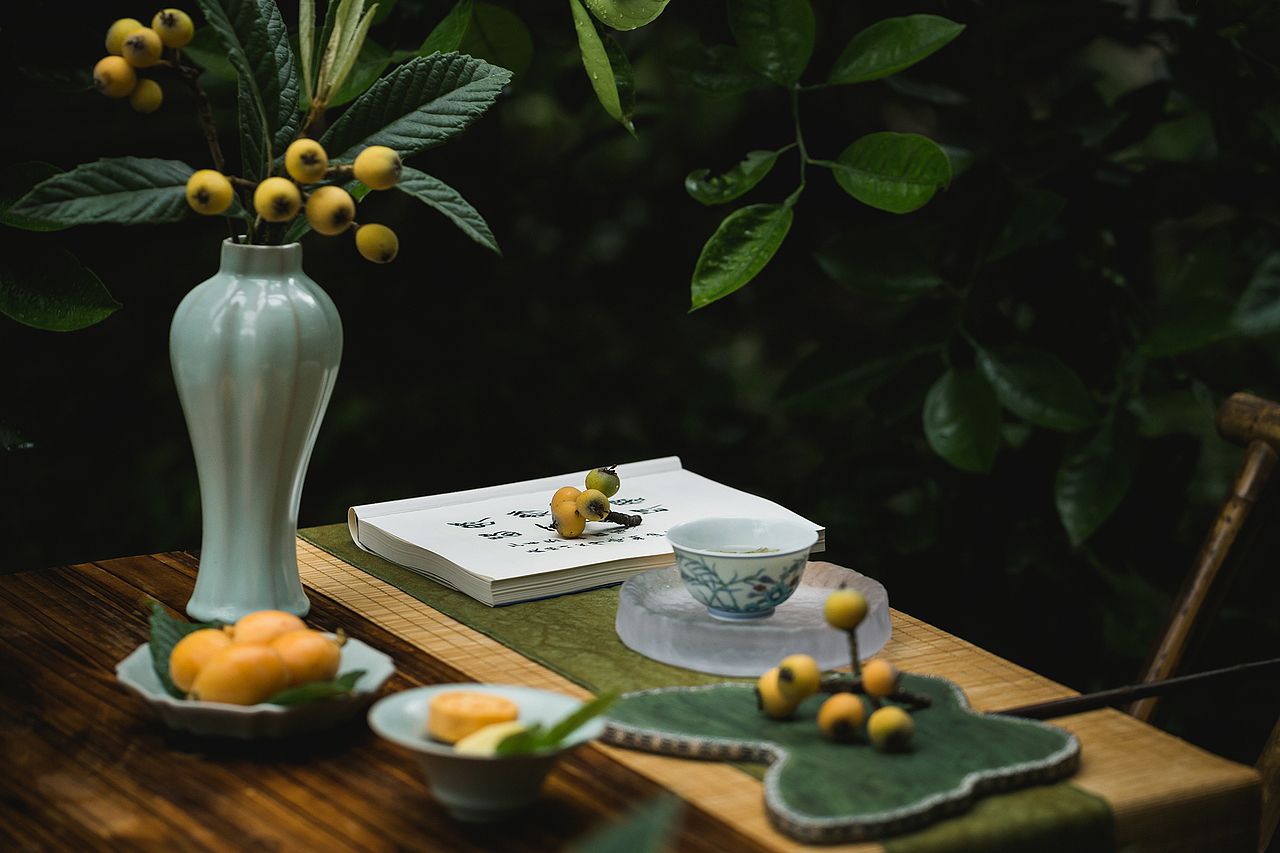 国风静物摄影 | 五月枇杷黄似橘