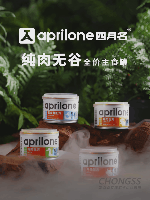 宠物产品摄影|宠叔叔  X  四月名罐头