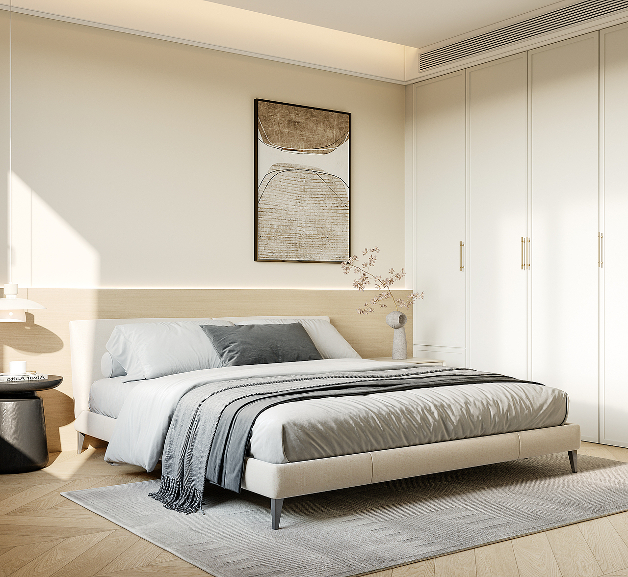 现代原木风格效果图表现（图ZMzIzOTkzMDM2） - 家装设计 - 站酷设计师呜叽唛叽原创素材 - 站酷ZCOOL