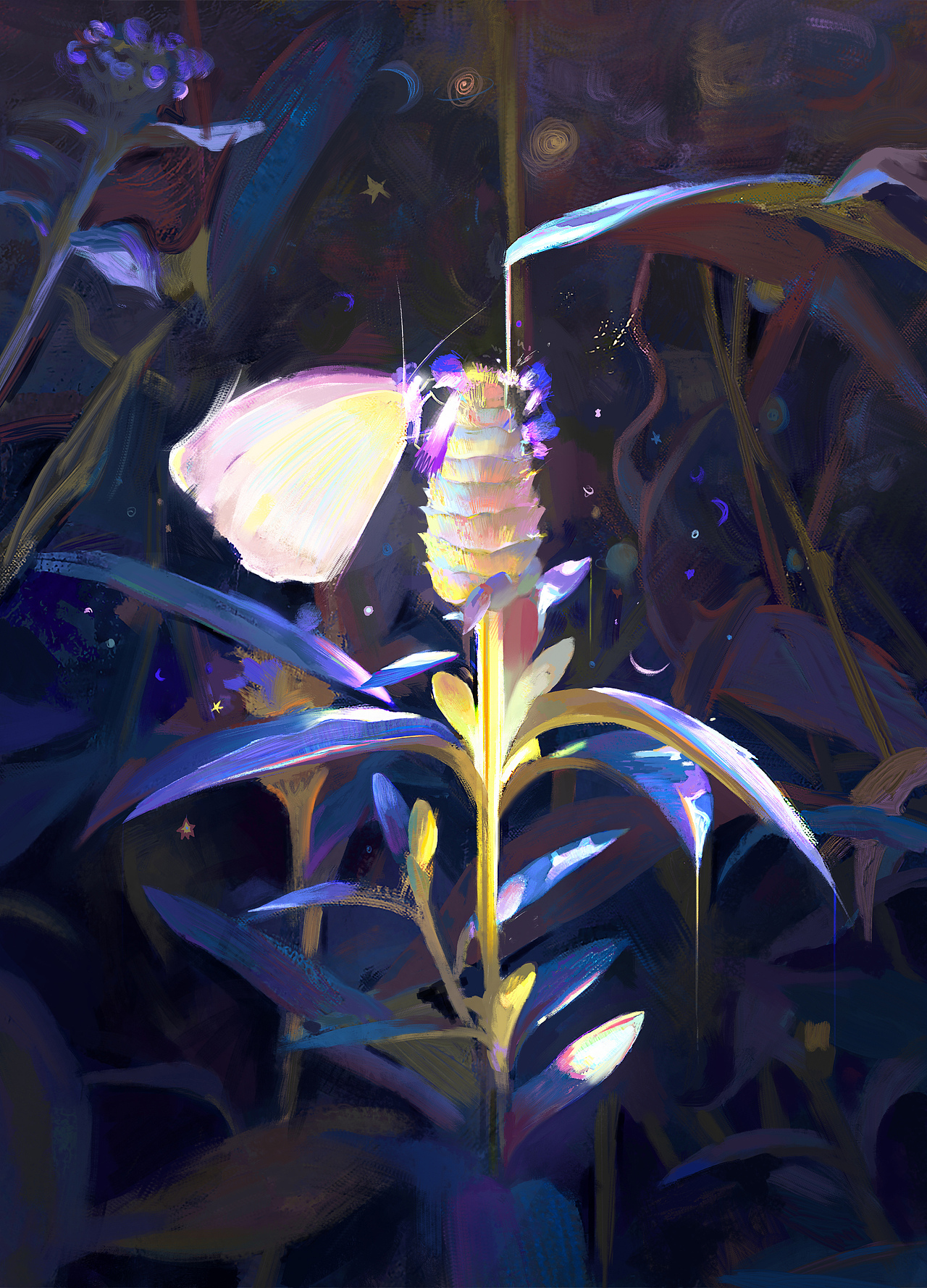 色彩练习（图ZMjk4MzEyODYw） - 艺术插画 - 站酷设计师松风吟原创素材 - 站酷ZCOOL