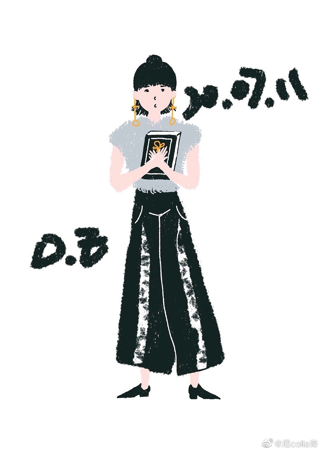 个人风格手指画