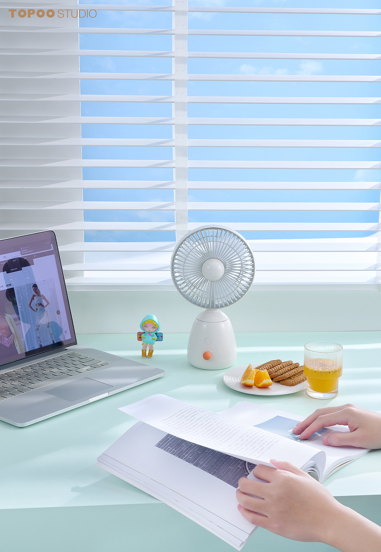 静物摄影 | 胖墩墩风扇