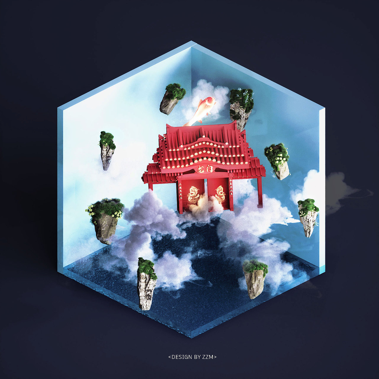 做了很多版的鲤鱼“跃”龙门(图ZMzE2MzgxOTg4) - 场景 - 站酷设计师拟哒耶原创素材 - 站酷ZCOOL