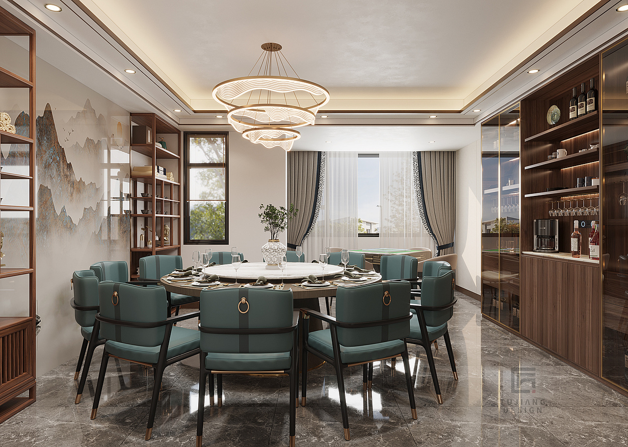 新中式设计，为家注入中国古典清雅气韵