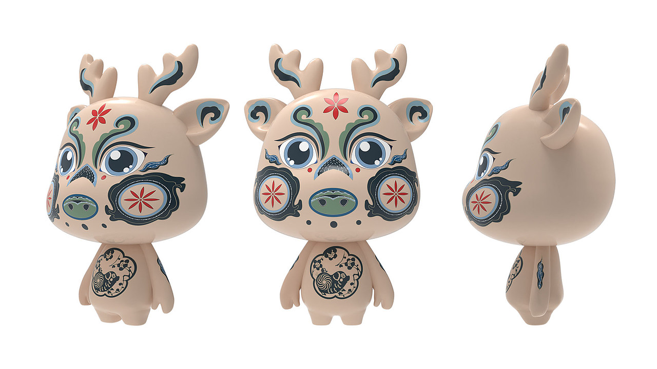 小白鹿咔12生肖系列