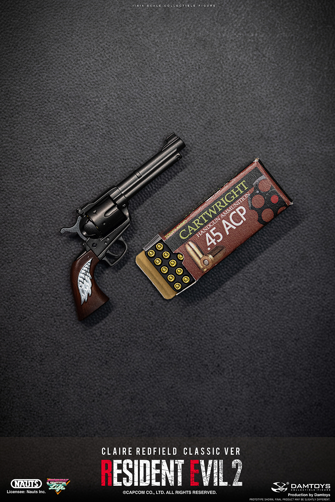 NAUTS x DAMTOYS 1/6《生化危机2》克莱尔·莱德菲尔德