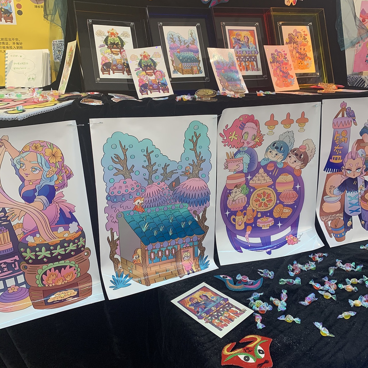 《陕西“八大怪”系列插画文创》（图ZMzEyOTg2Mzg0） - 其他平面 - 站酷设计师SP羅ACE原创素材 - 站酷ZCOOL