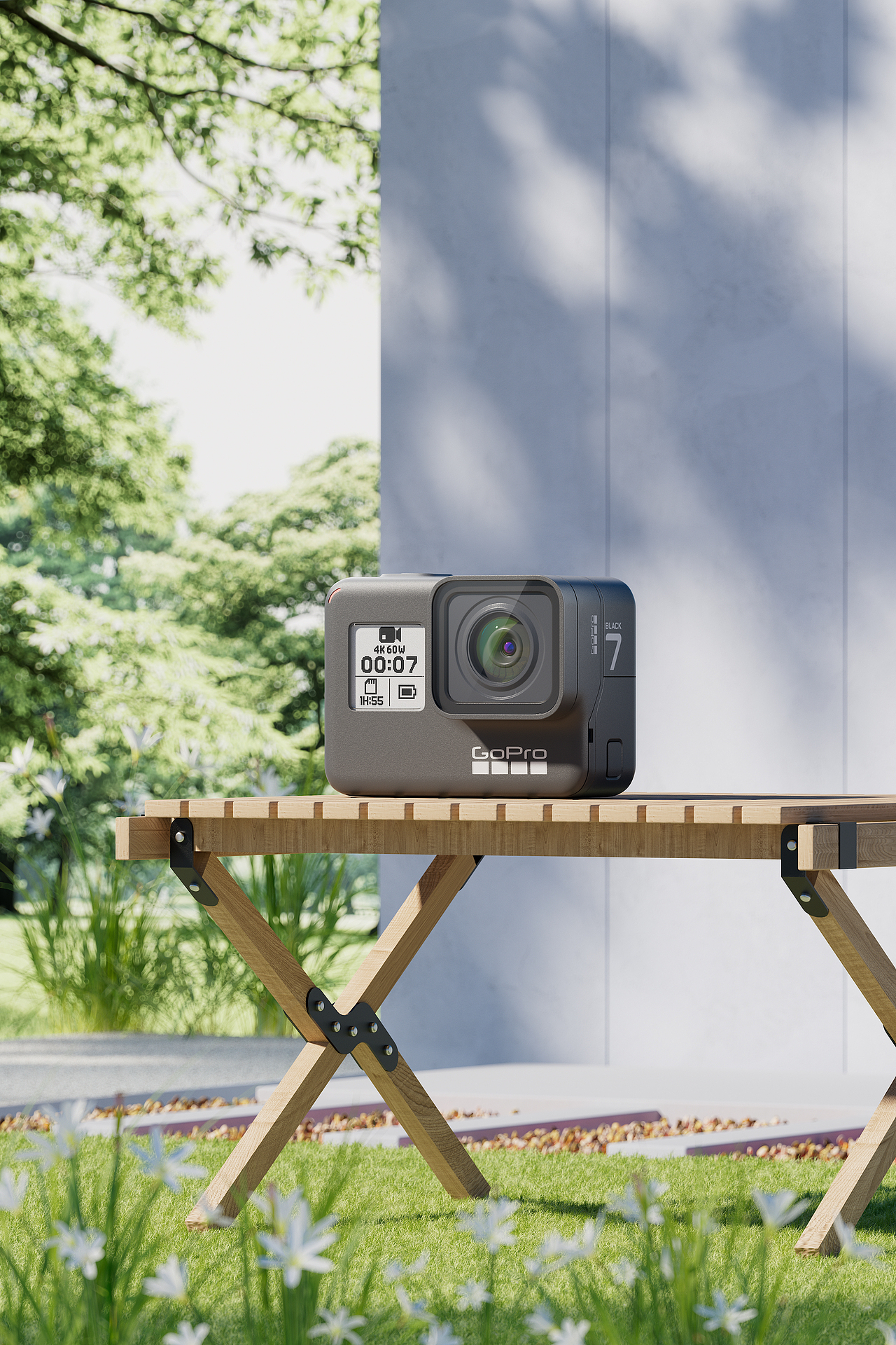 GO Pro 运动相机渲染